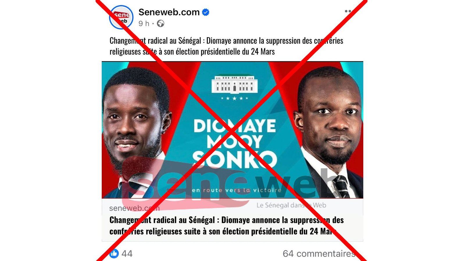 seneweb victime de fake news-soleil.sn