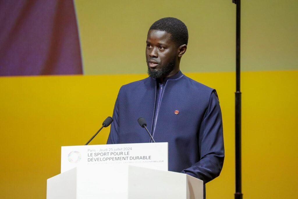 JO Paris 2024 Le PR Bassirou Diomaye Faye dénonce le racisme dans le sport - soleil.sn (2)