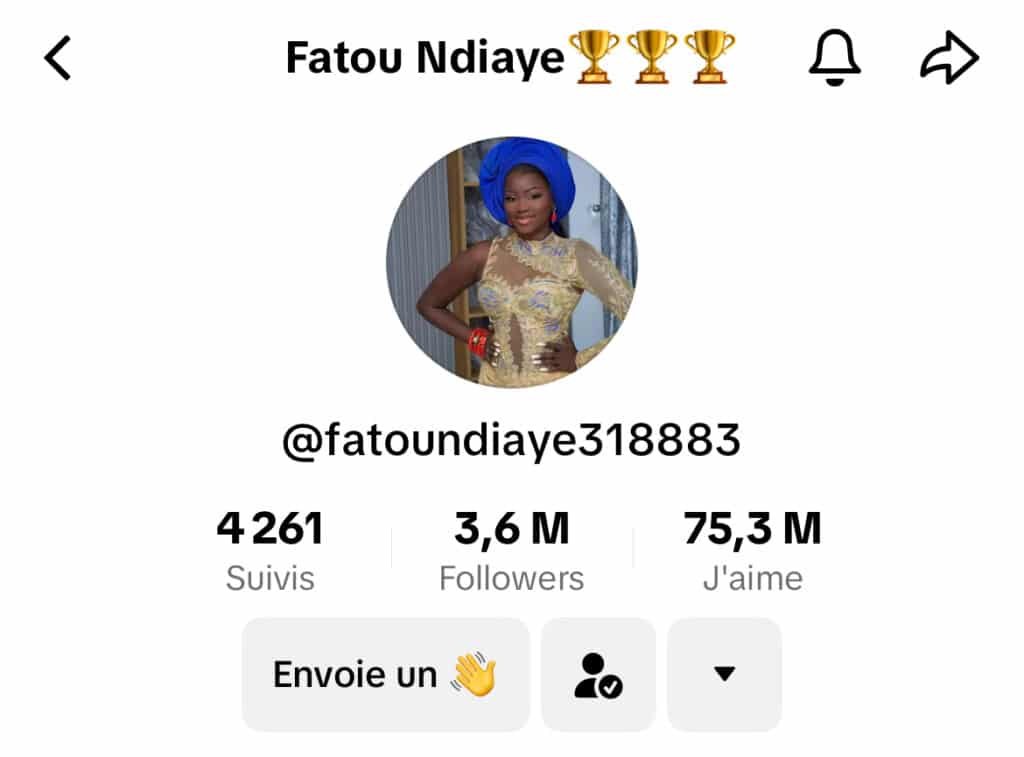 Fatou Ndiaye tiktok - soleil.sn