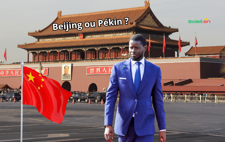 Bassirou Diomaye Faye - Beijing ou Pékin - soleil.sn