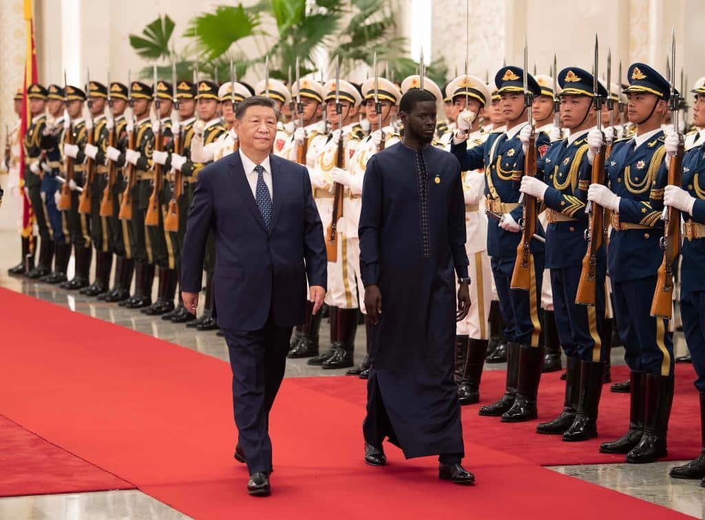 Xi Jinping et Bassirou Diomaye Faye en Chine - soleil.sn (3)