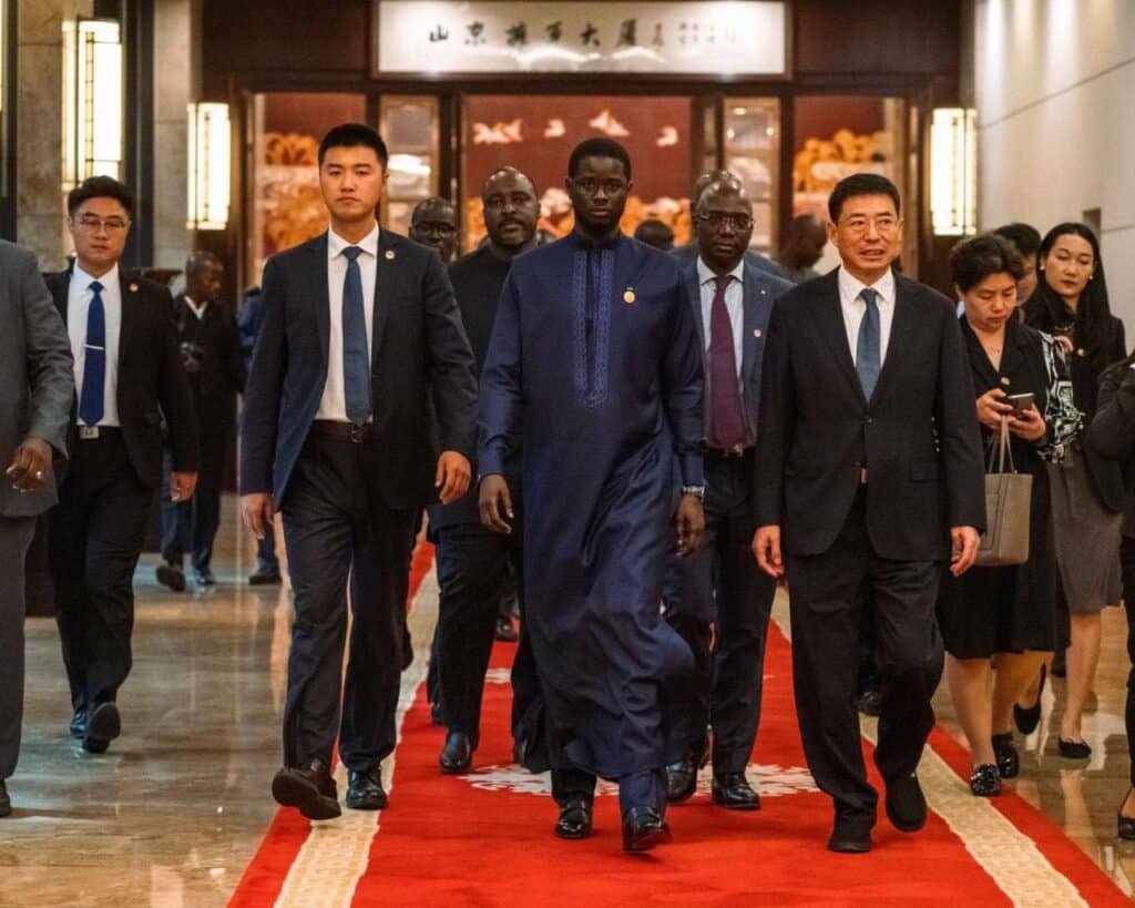 président Bassirou Diomaye Faye en Chine - soleil.sn