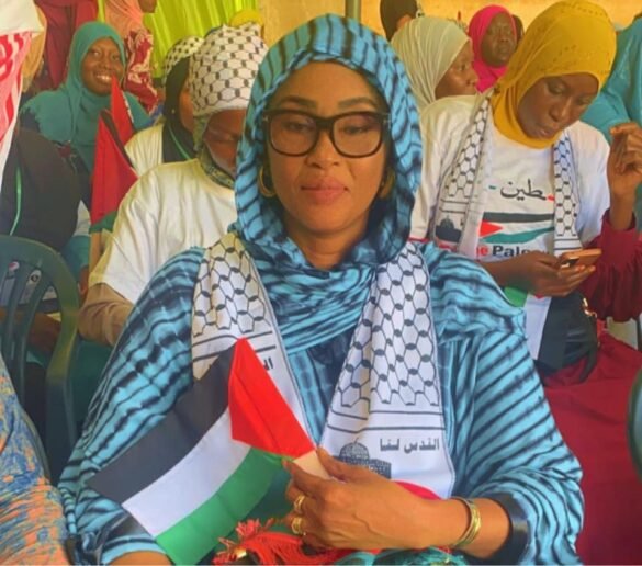 Maimouna Bousso Free Palestine - soleil.sn